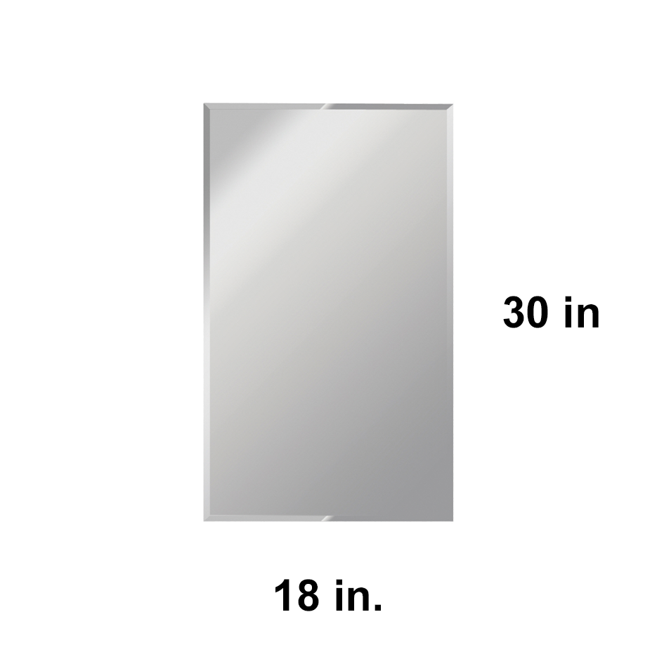 Mirror size 18 by 30